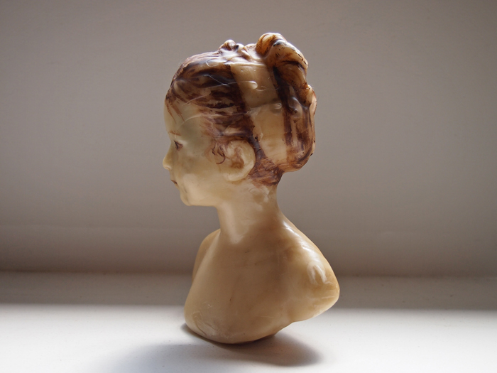 女性の蝋人形 | アンティーク・フランス雑貨店_antiqueSalon
