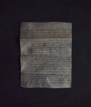 羊皮紙の古文書