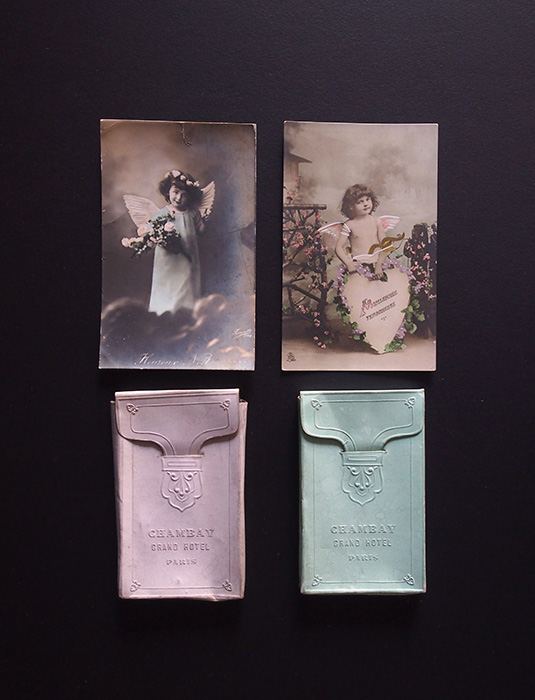 アンヴェンテール　天使のエンボス・ボックス＆カード セット
