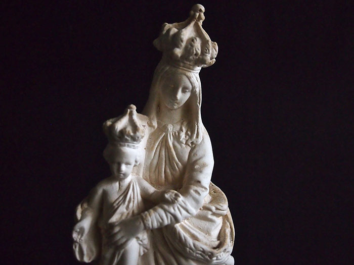 幼子イエスと聖母マリア像 | アンティーク・フランス雑貨店_antiqueSalon