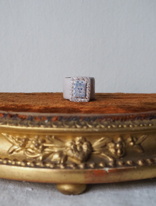Arii Momoyo Pottery Ring ”  Faciem “