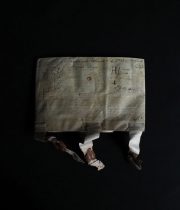 羊皮紙に描かれた古文書　1620年