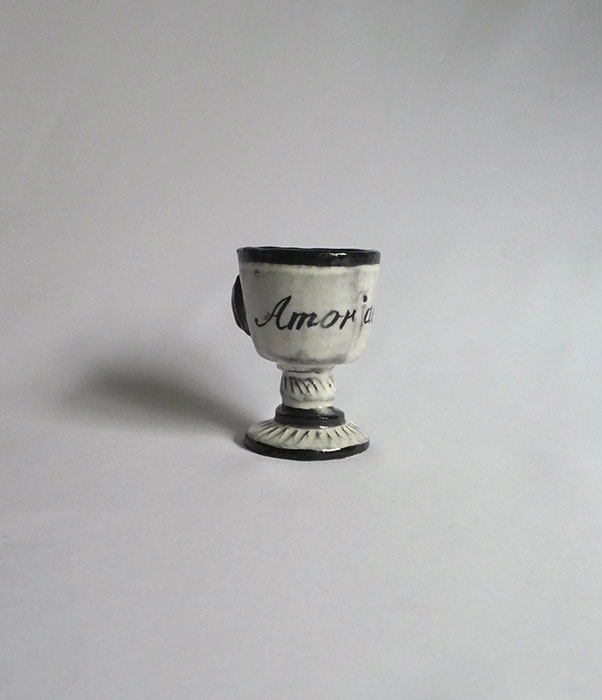 Arii Momoyo Pottery 陶製の聖杯  ” Amor Aeternus “