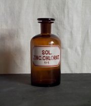 薬瓶　SOL. ZINC. CHLORAT. 1+1